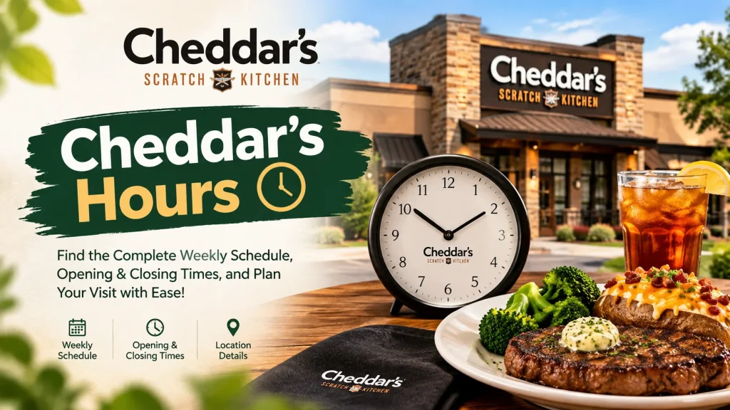 Cheddar’s Hours Opening & Closing